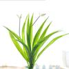 10 PCS Artificial Fern Leaf, Fake Plants Outdoor, Fake Bushes UV Resistant Artificial Flowers Greenery Shrubs Faux Greenery for Outdoor Garden Patio Yard Decor,Antler (Purple-Green) view 4