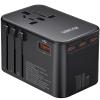 Universal Travel Adapter, VINTAR 100W GaN International Power Adapter with 3 USB C PD and 1 USB A QC, All in One Plug Adapter, Travel Adapter Worldwide for EU/UK/USA/AUS(Type C/G/A/I) view 1