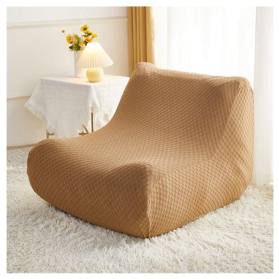BNZCZY Lazy Person Couch Cover,Simple Sofa Cover,Single All-Inclusive Sofa Cover,Comfortable Universal Sofa Slipcover,Living Room Bedroom(Color:Camel Plaid)