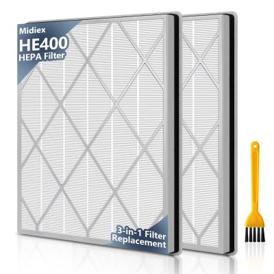 Midiex 2 Pack HE400 HE401 Replacement Filter