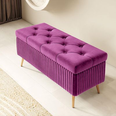 Bedroom bench with storage,upholstered storage bench,entry storage bench,wooden storage bench,small entryway bench,foyer bench,hallway storage,living room storage bench,end of bed ottoman bench ( Colo