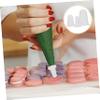 LIFKOME 3sets Frosting Tip Cover Piping Tip Sleeves Silicone Baking Nozzle Covers 3pcs*3 view 2