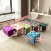Bedroom bench with storage,upholstered storage bench,entry storage bench,wooden storage bench,small entryway bench,foyer bench,hallway storage,living room storage bench,end of bed ottoman bench ( Colo view 2