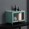 HARELA Curio Display Cabinet, Display Cases for Collectibles, Display Case with Acrylic Cabinet Door, Modern Bookshelf Cabinet, for Bedroom/Living Room and Study (Size : 80 * 40 * 32cm) view 1