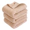 HIORIE Imabari Towel, 3-Piece Hand Towel Set, Japanese Towels, Soft and Fluffy Towel, Luxury Cotton, Light Brown view 1