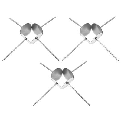 MAGICLULU Cake Flower Nail Baking Tools 2.76 Inch Stainless Steel Reusable Mold for Decorating Cupcakes Pies Fondant Desserts Lightweight Diy