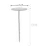MAGICLULU Cake Flower Nail Baking Tools 2.76 Inch Stainless Steel Reusable Mold for Decorating Cupcakes Pies Fondant Desserts Lightweight Diy view 3