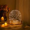 Custom Star Map Night Light,Personalized Constellation Chart Lamp by Date and Location,Star Map Night Light,Gift for Boyfriend/Girlfriend,Birthday,Valentine,Anniversary (Round,6 * 8in-1-color) view 1