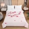 Chickwin Comforter for Queen King Queen Twin Full Size Bed, Lightweight Plum Bossom Print Quilt Summer Quilts Washable Bedspread Quilted for All Season (Cherry Blossoms,39"x59") view 2
