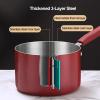 304 Stainless Steel Deep Fryer, Tempura Deep Fryers, with Filter Mesh, Food Tong, Can Be Fryer or Boiled, for Fryer Chicken Fries view 3