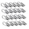 Ciieeo 72pcs Shower Curtain Hooks Heavy Duty Hangers Decorative Bath Drape Loop Clips Easy Install for Eclectic Bathroom Accessories view 4