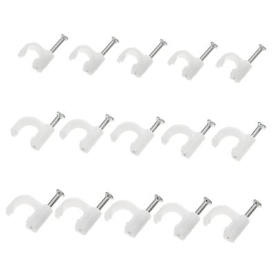 Gadpiparty Multifunctional Cable Clips Wire Fixing Clamps for Wall Telephone Home Install Strong Load Capacity