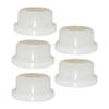 5 Pcs Silicone Hole Caps Plug Cover Snap-on Hanging Planter Pots Plastic Plug Hole Plug Cover Drainage Seal Stopper view 4