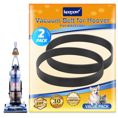 KEEPOW Replacement Belts for Hoover Vacuum Elite Rewind Plus UH71200, UH71012, UH71013, UH71003, UH71011, UH71009, UH72003, UH72011, Replace Part 562932001 (2 Pack)