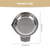 4 Pcs Stainless Steel Weighing Pan Scale Tray Stainless Steel Trays Weighing Tray Electronic Balance Scale Pan Kitchen Supply Cup Dish view 2