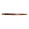 Bloomingville Round Two-Tone Wood Cheese and Cutting Board, Natural and Walnut view 4