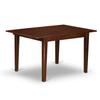 HomeStock Rectangle Dining Table Set with Chairs, Kitchen Table Set, Modern Dining Room Furniture, Mahogany Finish view 2