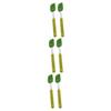 Ciieeo 6pcs Silicone Baking Brush Kitchen Tool for Basting Oil Sauce Butter for Bbq Grilling Roasting and Baking Light Green view 1
