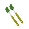 Ciieeo 6pcs Silicone Baking Brush Kitchen Tool for Basting Oil Sauce Butter for Bbq Grilling Roasting and Baking Light Green view 2