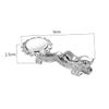 Ciieeo 2pcs Silver Alloy Dragon Head Chopsticks Holder Elegant Utensil Stand for Spoons Forks and Tableware Smooth Surface for Home Kitchen Decor view 2