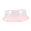Zerodeko Reusable Cake Carrier with Transparent Dome Portable Birthday Cake Box for Parties Events and Safe Storage Fasteners view 1