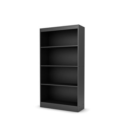Maykoosh Antique 4-Shelf Bookcase 11" L x 28" W x 56.5" H - Versatile Storage Solution with Contemporary Style for Home Organization Needs