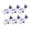MAGICLULU 6pcs Whale Shape Ceramic Chopsticks Holder Elegant Tableware Rest for Spoons and Forks Creative Home Decor for Dining Tables and Gifts view 1