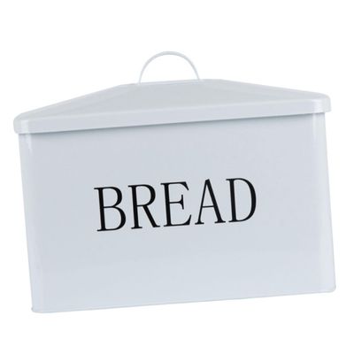 CIYODO Iron Bread Box Portable Storage Container for Kitchen Retro Design Bread Organizer for Grains and Baked Goods Stylish Multi-functional Storage Box for Home Use