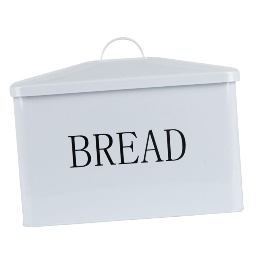 CIYODO Iron Bread Box Portable Storage Container for Kitchen Retro Design Bread Organizer for Grains and Baked Goods Stylish Multi-functional Storage Box for Home Use
