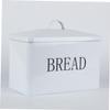 CIYODO Iron Bread Box Portable Storage Container for Kitchen Retro Design Bread Organizer for Grains and Baked Goods Stylish Multi-functional Storage Box for Home Use view 4