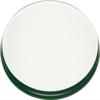 32" Inch Round Glass Table top - 3/8" Thick - OGE Edge