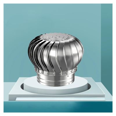 FENGZEQUAN Rotating Chimney Cowl Cap, Top Exhaust, Chimney Spinner Cowl Stainless Steel, Chimney Cap, Protects The Chimney from External influences Such as rain or Snow (Size : 160mm/6.3in)