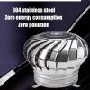 FENGZEQUAN Rotating Chimney Cowl Cap, Top Exhaust, Chimney Spinner Cowl Stainless Steel, Chimney Cap, Protects The Chimney from External influences Such as rain or Snow (Size : 160mm/6.3in) view 4