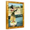 Craig Frames Faux Bamboo, 14x20 Picture Frame Matted for an 11x17 Photo, Vintage Gold, Set of 4 view 3
