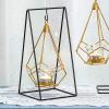 Tyenaza Tealight Candle Holder, Antique Pendant Hanging Geometric Tealight Candle Holders for Home Table Decor view 4