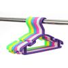 20x Plastic Hanger Child Baby Wet and Dry Solid Nonslip Drying Rack Clothing Store Hanger (Purple 27 * 15 * 2.7) view 4
