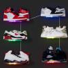 OAPRIRE LED Acrylic Floating Shoe Display 6-Pack | Remote & App Control, 60,000+ RGB Colors, 213 Modes, Music Sync Color Changing, USB Powered, Perfect for Shoe Sizes 6-13 view 1