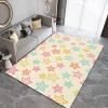 ERAYNA Abstract Lines Pencil Stars Area Rugs, Color Line Sketch Art Indoor Non-Slip Kids Rug, Upholstery Rug with Non-Slip Backing for Kids Boys Girls Bedroom Living Room Dining Room Study 2ftx3ft view 2