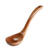 MOOWI Tablespoons Congee Spoon Soup Spoon Household Large Korean Congee Wood Rice Spoon Serving Spoon (Color : 1 pack), Dingzhebo2022 view 1