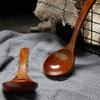 MOOWI Tablespoons Congee Spoon Soup Spoon Household Large Korean Congee Wood Rice Spoon Serving Spoon (Color : 1 pack), Dingzhebo2022 view 3