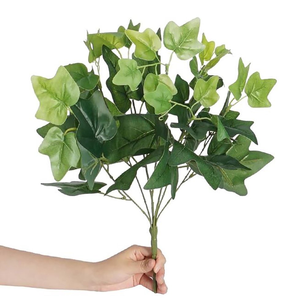 10pcs Artificial Plants Fake Plants Greenery Shrub Bushes UV Resistant Plants Plastic Wheat Grass for Indoor Outdoor Home Garden Decoration,Climbing Tiger-1