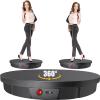 AmNooL Motorized Rotating Display Stand, 360 Degree Electric Rotating Turntable for Digital Product/Models & All Kinds of Heavy Products (Color : Black) view 1
