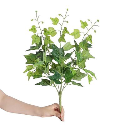 10pcs Artificial Plants Fake Plants Greenery Shrub Bushes UV Resistant Plants Plastic Wheat Grass for Indoor Outdoor Home Garden Decoration,Climbing Tiger-2