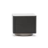 ASWAD Modern Bedside Tables Slate Desktop Bedside Table Simple Bedroom Bedside Table Home Storage Small Side Cabinet Wooden Bedside Table Bedroom Night Stand view 1