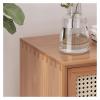 ASWAD Modern Bedside Tables Solid Wood Bedside Table Modern Minimalist Bedroom Bedside Simple Small Storage Locker Bed and Breakfast Decoration Bedroom Night Stand view 4
