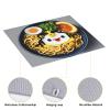 Egg Cup Noodle Ramen Exquisite Easy-Clean Microfiber Dish Mat,Perfect For Draining And Drying All Your Kitchenware view 4