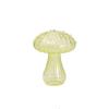 HomeLoft Basics Mushroom Shaped Glass Vase, Delicate Clear Flower Vase, Planters Hydroponic Vase Table Decorations for Home Kitchen Office(D), AMXE10EWXUUS view 1