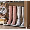 FEELIN Shoe Storage Cabinet Large-Capacity Dormitory Shoe Storage Shoe Rack Multi-Layer Home Door Simple Shoe Cabinet Shoe Rack for Entryway view 2