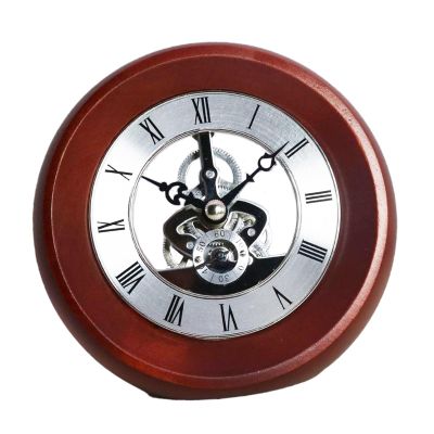 SKipdr Gear Clock Mechanical Unique Industrial Craft Fashion Rolling Gear Tabletop Statue for Home Living Room Bedroom Decoration (Color : B)