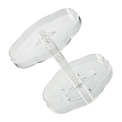 MAGICLULU Rotating Door Spice Rack Double Layer Storage Rack for Condiments Kitchen Shelf